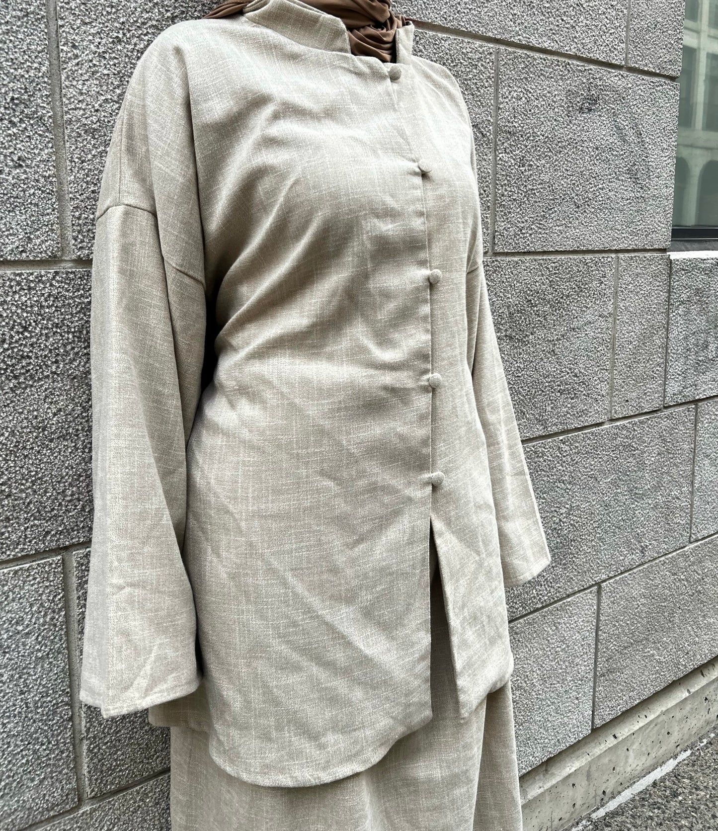 Desert Buttoned Set
